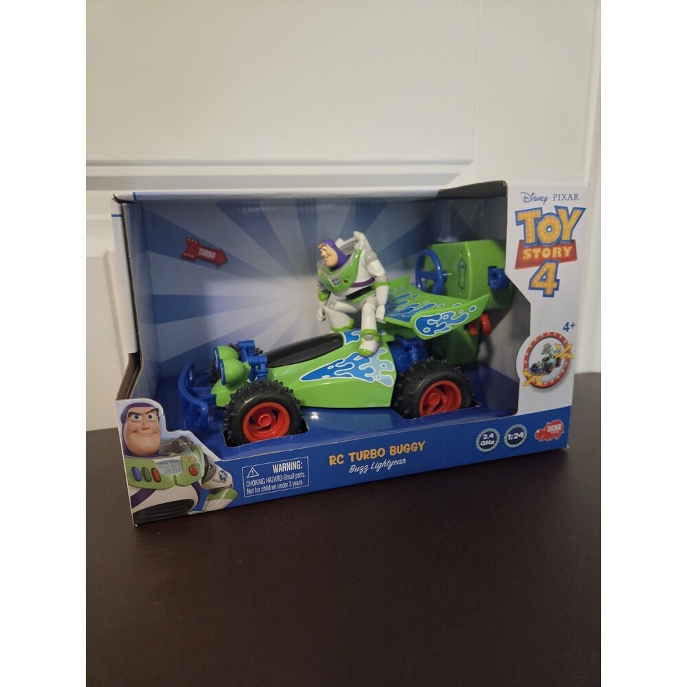 Disney Pixar Toy Story 4 RC Turbo Buggy W/Buzz Lightyear R/C 2.4Ghz